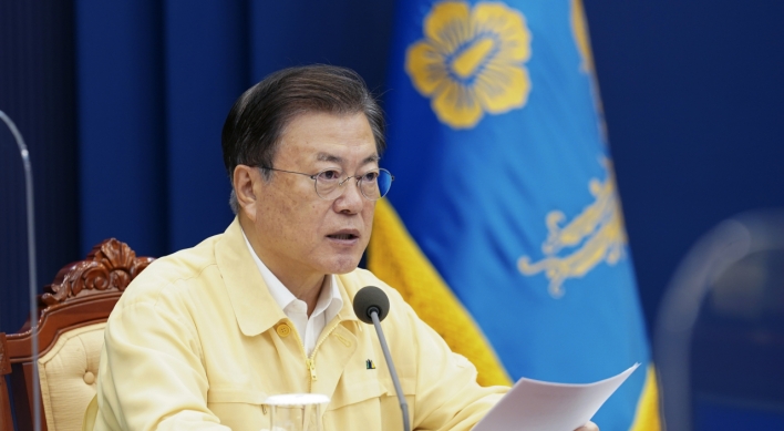 Moon says 70% of S. Koreans to be vaccinated by this week