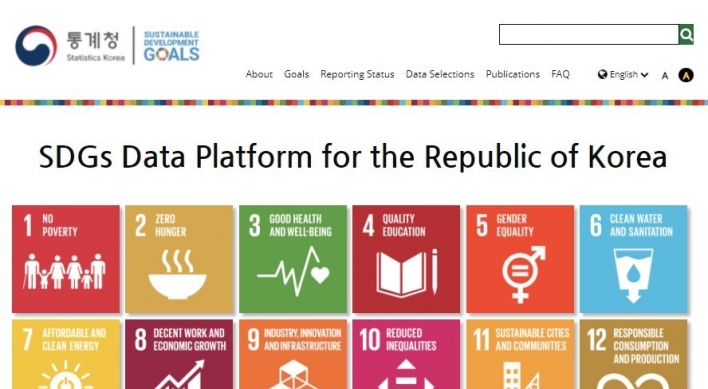 Statistics agency opens English service of data platform on SDGs