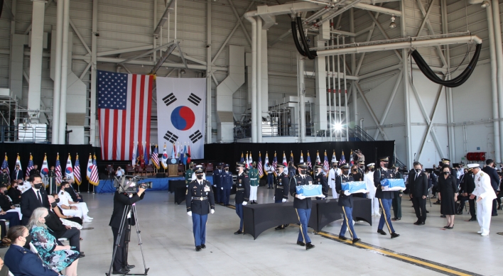 Moon to bring 68 sets of Korean War remains home from US