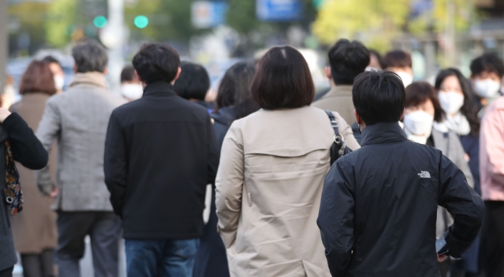 First frost of season spotted in Seoul as chilly weather continues