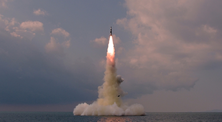 N. Korea tests missile amid South’s efforts to resume talks