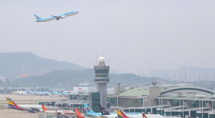 Incheon int'l Airport reports sharp recovery in traveler flow in past 2 mths