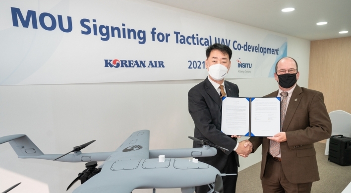 Korean Air partners with Boeing for UAV development