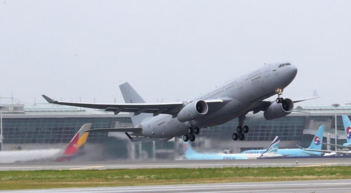 S. Korea likely to send KC-330 aircraft Wednesday to import urea water from Australia