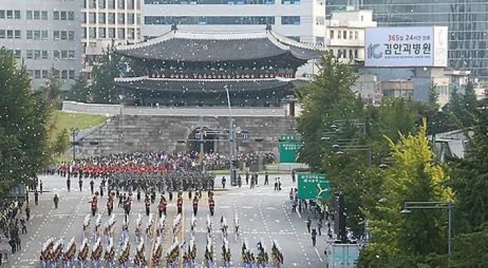 S. Korea eyes large-scale military parade to mark Armed Forces Day next year