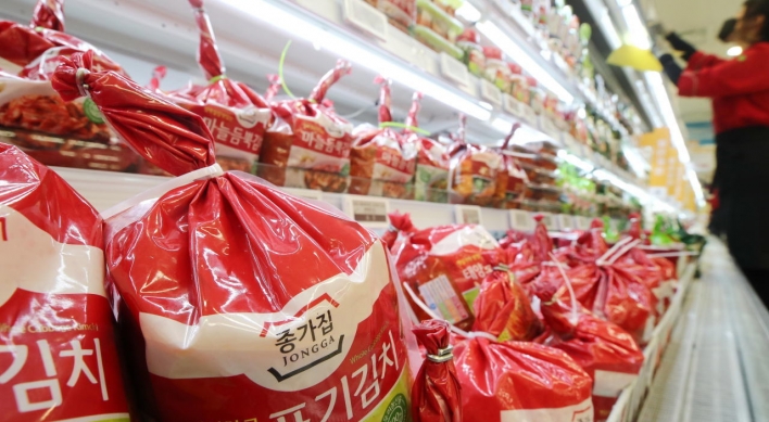 S. Korea's kimchi exports hit new high in 2021