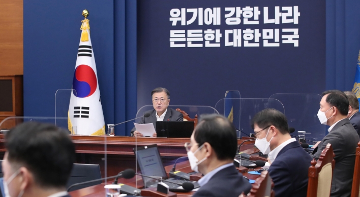 Moon urges greater vigilance against spread of omicron