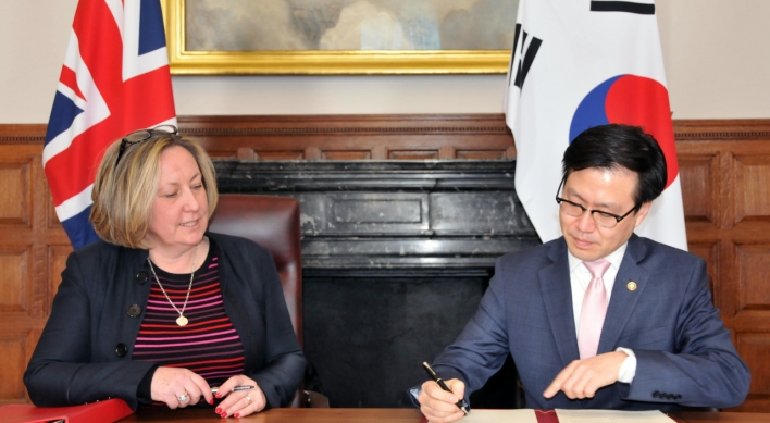 S. Korea, Britain agree to launch talks on FTA revision