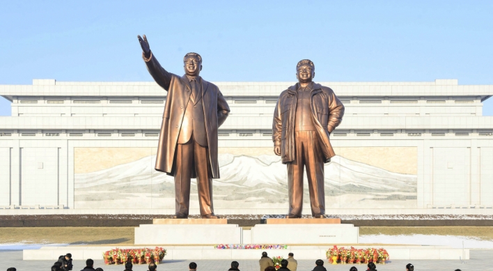 N. Korea in festive mood ahead of late leader's birthday