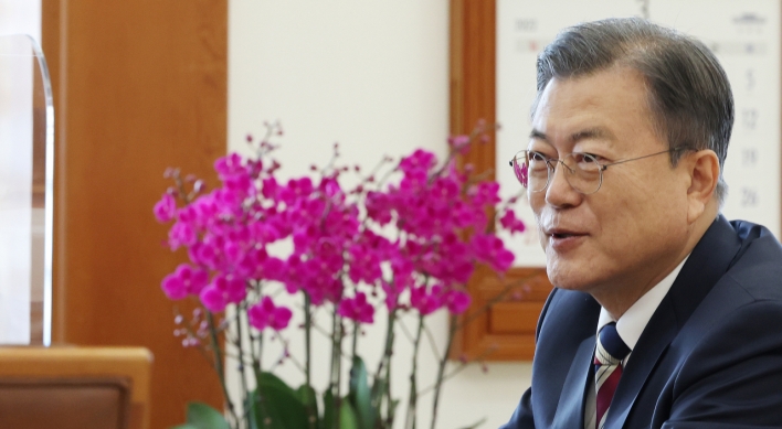 Moon says Biden-Kim summit is 'matter of time'