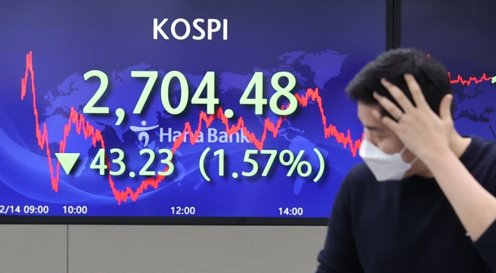 Foreigners net sellers of Korean stocks in Jan.