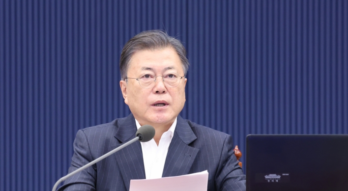 Moon calls for thorough preparation for safe election, swift execution of extra budget