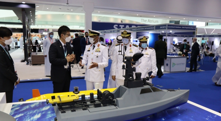 LIG Nex1 showcases robots, drones in UAE