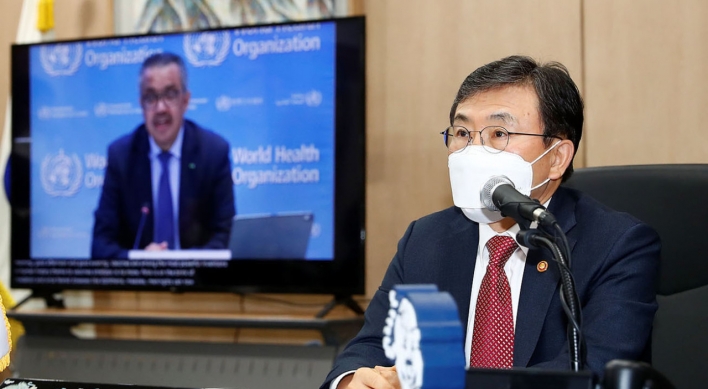 WHO creates global training hub for vaccines, medicine in S. Korea