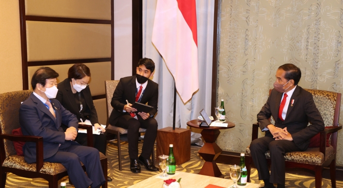 Assembly Speaker shares Korea’s experience on administrative city relocation with Jokowi