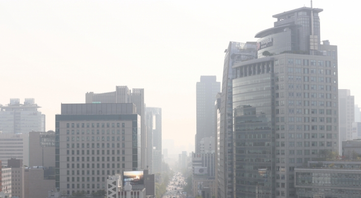 Fine dust levels to soar to 'very bad' in central S. Korea due to yellow dust