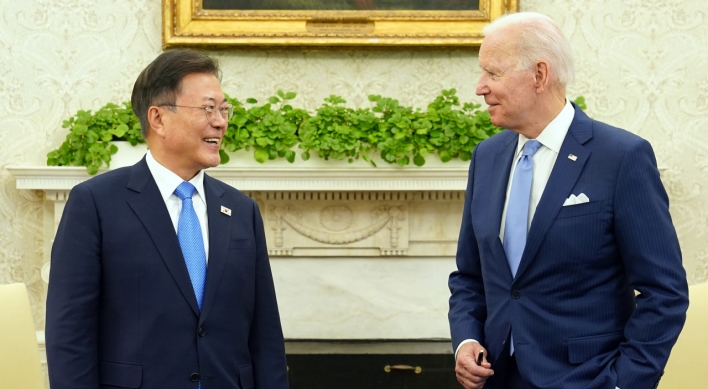 S. Korea, US arranging meeting between Moon, Biden during Biden's visit to Seoul