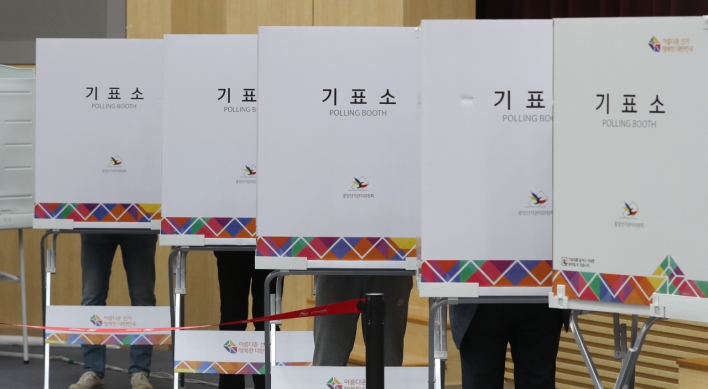 S. Koreans to vote this week in local elections, parliamentary by-elections