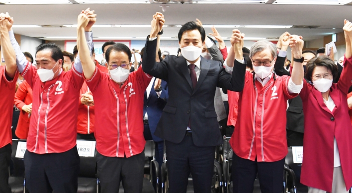 S. Korea‘s conservative party notches big win over democratic party in local elections