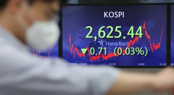 Seoul shares down for 3rd day ahead of US inflation data