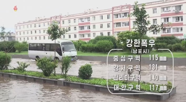 N. Korea issues nationwide heavy rain alert for this week