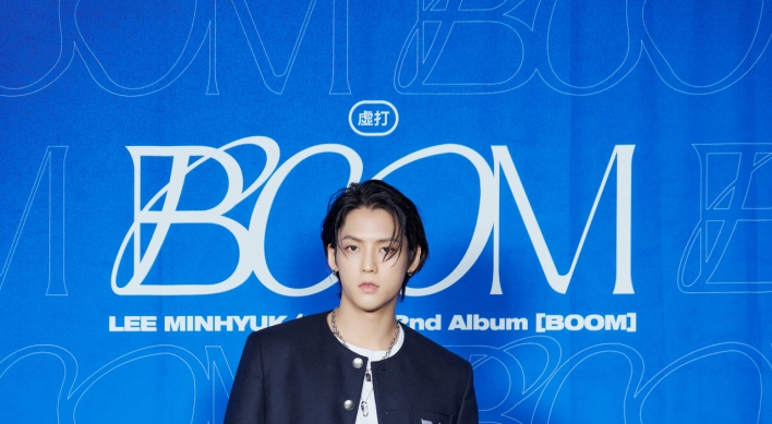 Min-hyuk returns as ‘Huta’ with self-produced second LP, ‘Boom’