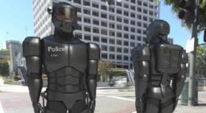 Korean Police prepare for dystopian future with plans for power armor, robot dogs
