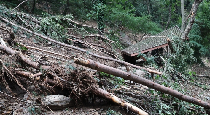 Landslide alerts issued for most of Korea