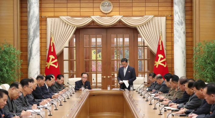 N. Korea holds politburo session on agriculture without leader Kim's attendance