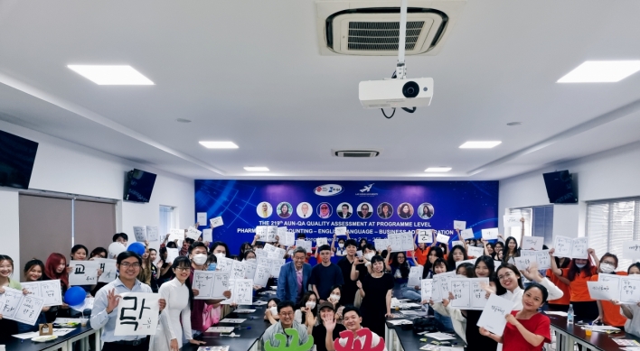 Hangeul Party held in Vietnam to spread value of Korean characters