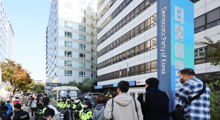 Main opposition headquarters searched after online post claims bomb planted