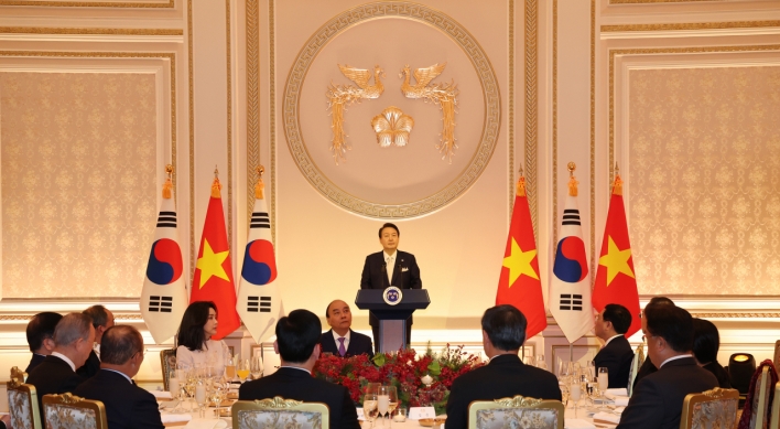 Biz moguls join state dinner to celebrate Vietnamese president’s visit