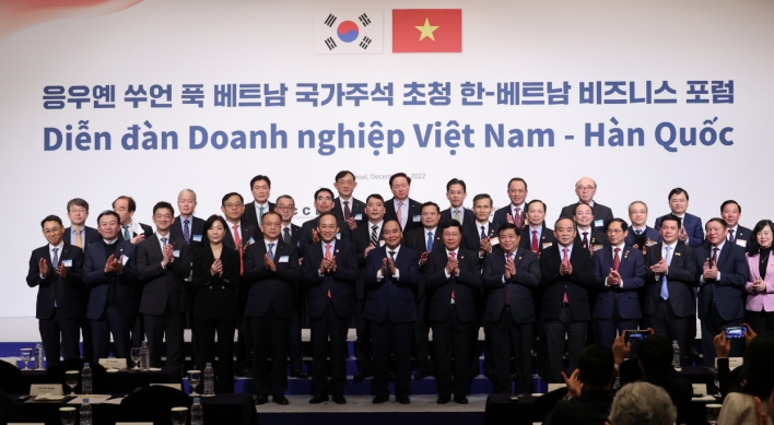 Biz leaders of S. Korea, Vietnam discuss cooperation in green energy transition