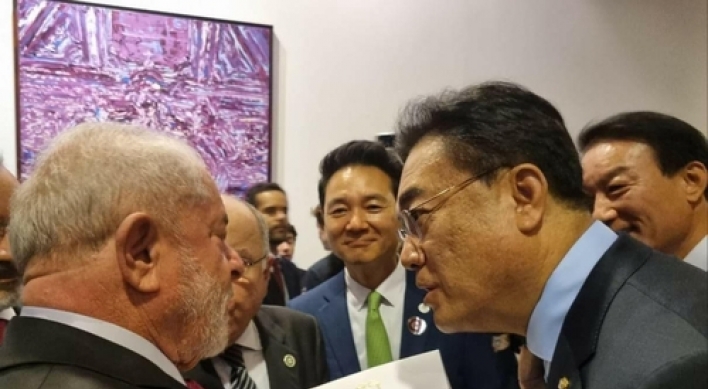 People Power Party leader delivers Yoon's letter to Lula