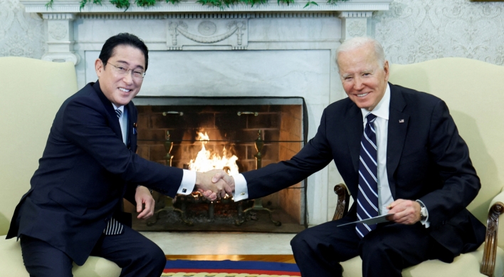 Biden, Kishida call for denuclearization of N. Korea, reaffirm cooperation with S. Korea