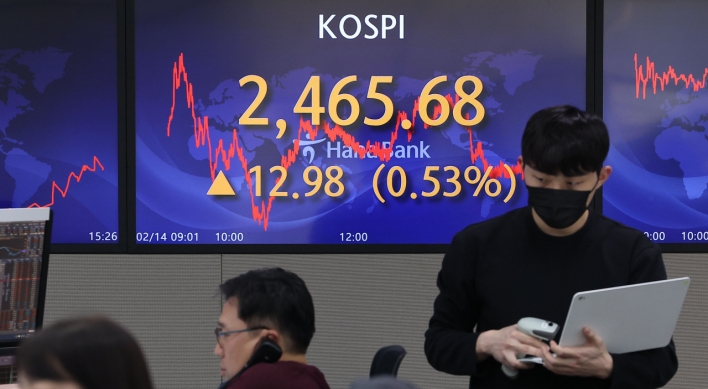 Seoul stocks snap 3-day losing streak ahead of US inflation data