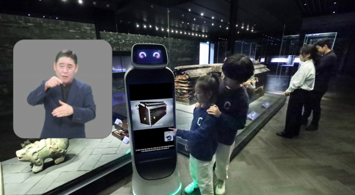 [Photo News] Robot guide in museums