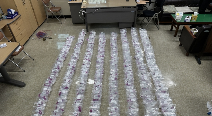 3 Koreans busted for for smuggling W167b worth of meth