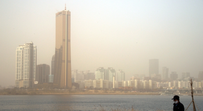 Sandstorm from China forecast to push up fine dust levels in S. Korea