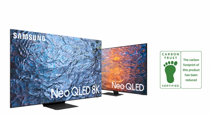 Samsung’s Neo QLED TVs receive carbon footprint certification