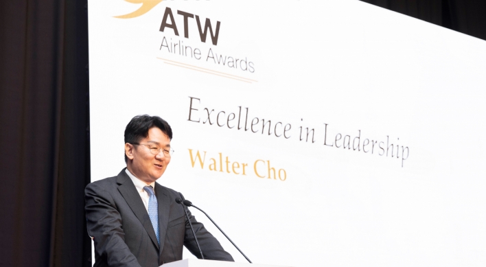 Korean Air CEO wins ATW leadership award