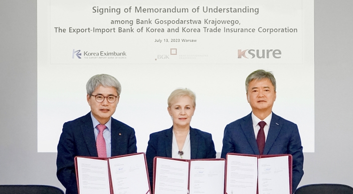 Eximbank joins forces with BGK, K-Sure to bolster Korea-Poland ties