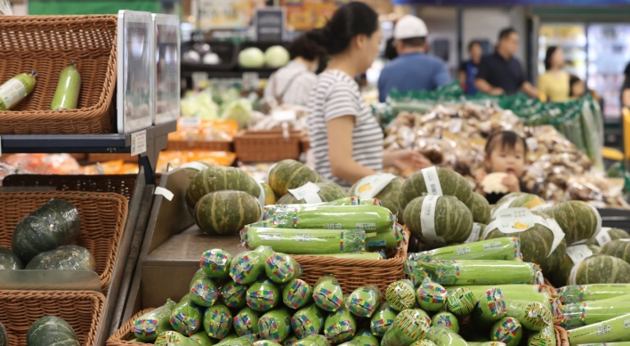 S. Korea's consumer prices up 3.4% in Aug.