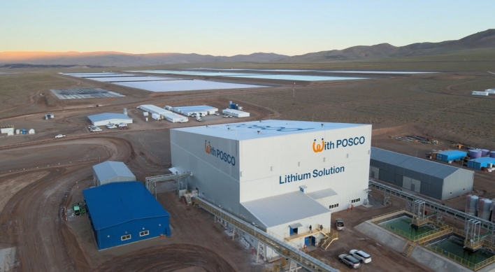 Posco develops production system for battery-grade lithium