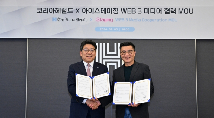The Korea Herald, iStaging team up for VR technology in new media