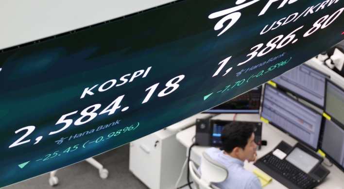 Seoul shares down for 4th day on geopolitical, rate policy woes