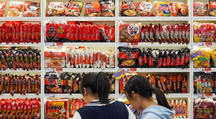 S. Korea's exports of instant noodles surpass $100m for 1st time in April