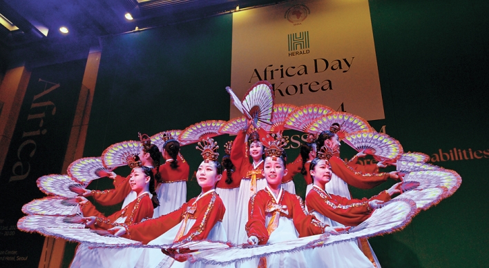 [Africa Forum]Traditional Korean, African dances celebrate ties