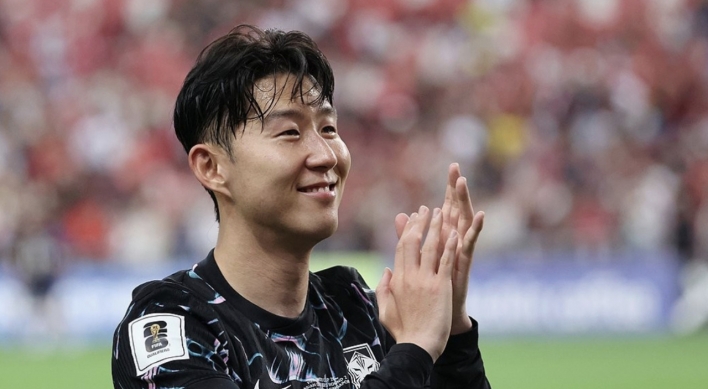Son Heung-min logs 127th cap, moves into tie for 4th on S. Korean list