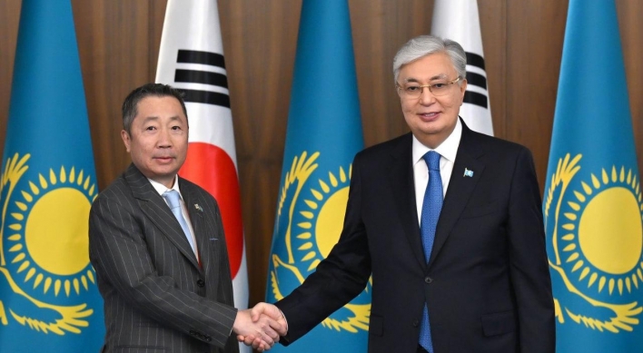 Doosan chief, Kazakh president discuss key energy collaborations